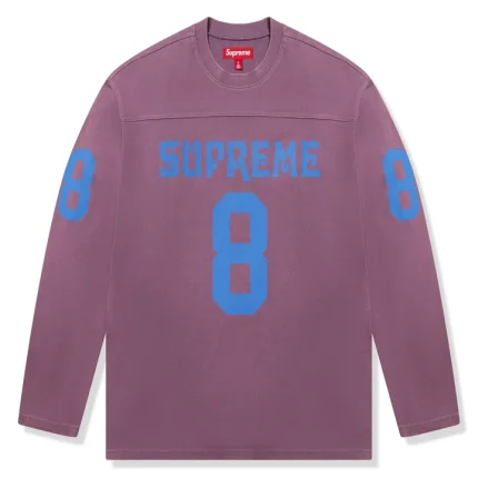 Supreme Affiliated L/S Dusty Purple Football Top