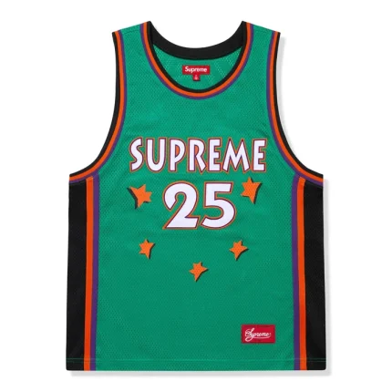 Supreme All Star Basketball Green Jersey (SS25)
