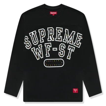 Supreme Athletic Studded L/S Black T-Shirt