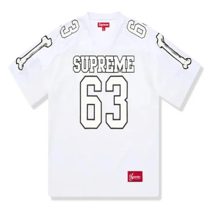 Supreme Bones White Football Jersey (FW25)