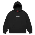 Supreme Box Logo Black Hoodie (FW25)