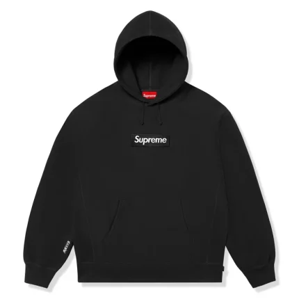 Supreme Box Logo Black Hoodie (FW25)