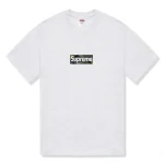 Supreme Camo Box Logo Ash Grey T Shirt (FW23)
