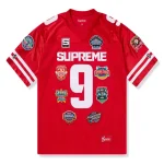Supreme Championship Red Football Jersey (FW23)