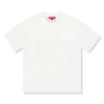 Supreme Cracked Back Arc White T Shirt