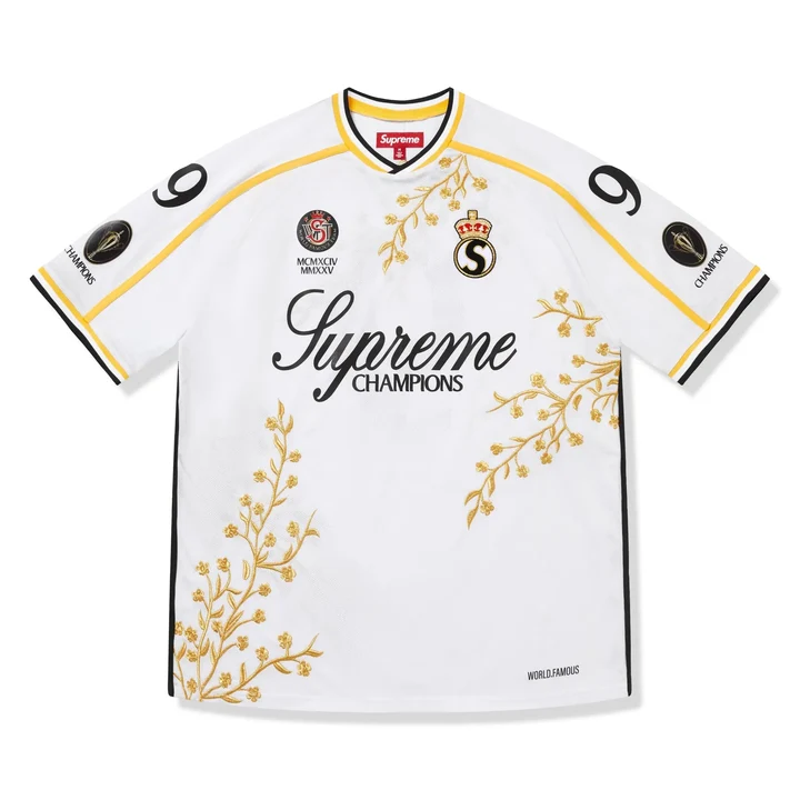 supreme-floral-white-soccer-jersey-_fw25_-fw25kn52-white-fron Supreme Floral White Soccer Jersey (FW25)