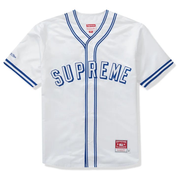 supreme-mitchell-_-ness-satin-white-baseball-jersey-tbtf6060-mnnyypppwhit-crepslocker-ront Supreme Mitchell & Ness Satin White Baseball Jersey
