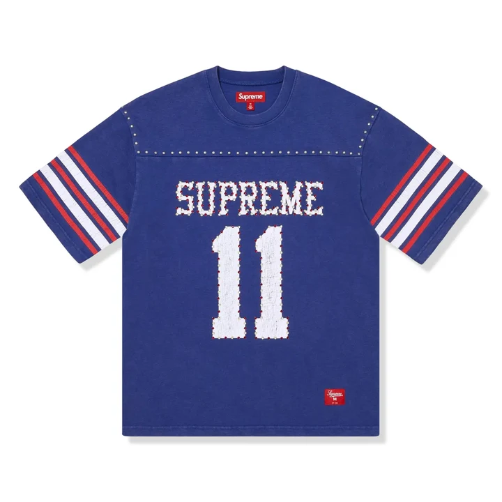 supreme-studded-football-blue-top-_ss26_-ss26kn31-blue-front Supreme Studded Football Blue Top (SS26)
