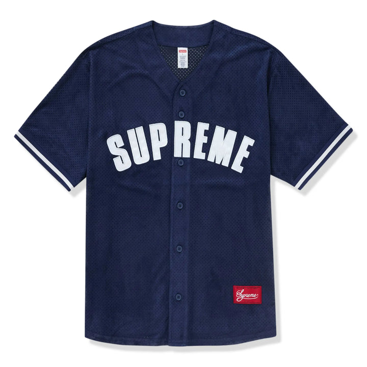 supreme-ultrasuede-mesh-baseball-navy-blue-jersey-ss24kn22-front_00623961-bc93-4c7a-a479-6260918db8bd Supreme Ultrasuede Mesh Baseball Navy Blue Jersey