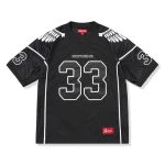 Supreme Wings Black Football Jersey