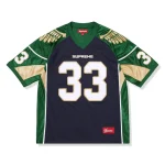 Supreme Wings Navy Football Jersey
