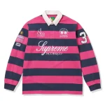Supreme x Jacob & Co. La Martina Rugby Pink Polo Shirt