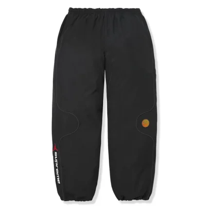 Supreme x Jordan Black Track Pants (SS26)