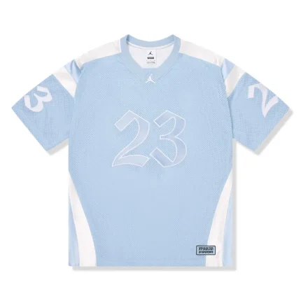 Supreme x Jordan Warm Up Light Blue Jersey (SS26)